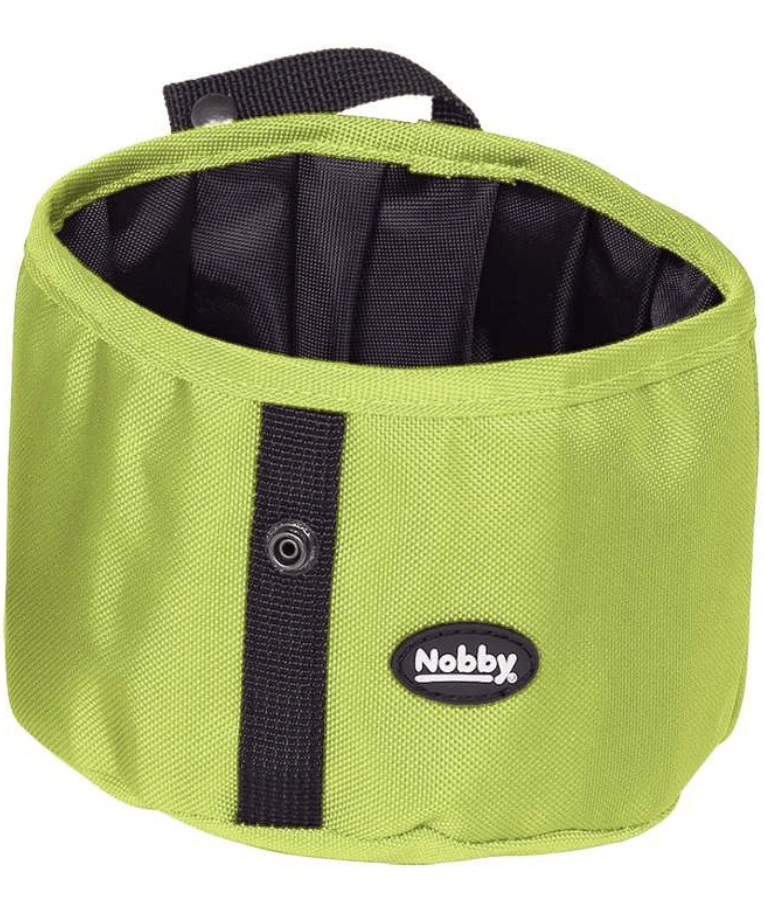 Nobby - Rio Travel Bowl, Foldable Nylon, On-the-Go Feeding - 15 x 10 cm - 1 Liter
