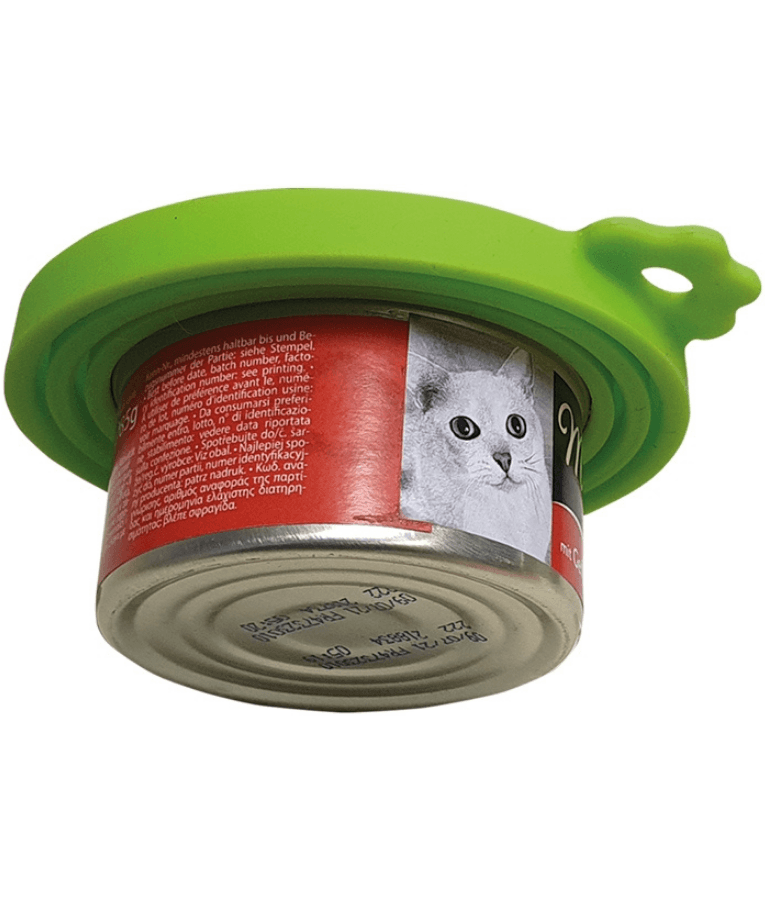 Nobby - Silicone Can Lids, Durable Silicone, Dishwasher Safe, Universal Pet Food Can Covers - 9cm