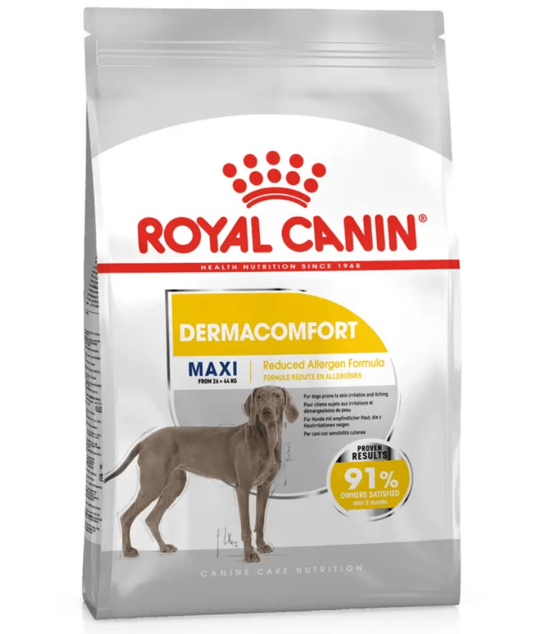 Royal Canin - Dermacomfort Maxi Dry Dog Food – Skin & Coat Care for Large Dogs - 12 kg