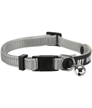 Trixie - Cat collar My Home - Nylon Cat Collar with Adres Bracket