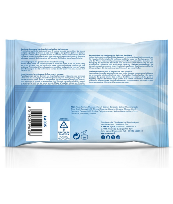 Camon Salviette Cleansing Wipes Fragrance Rose Wipes 40 Sheets