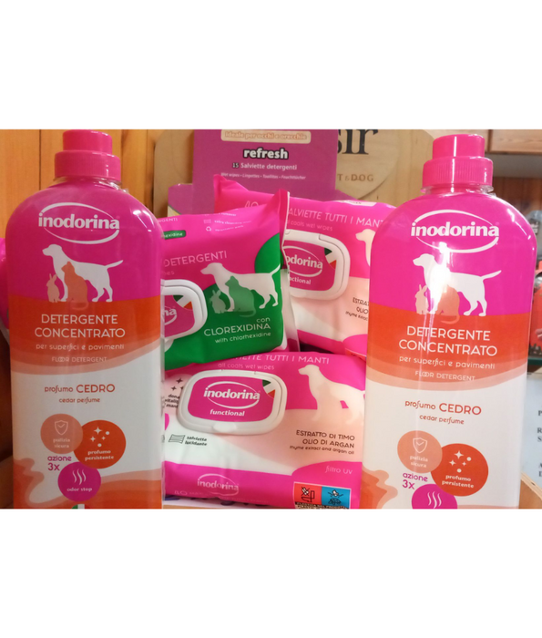 Inodorina - Magic Home Floor Detergent - Talco perfume 1 Liter