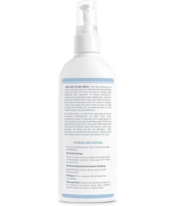 Synergy Labs - Veterinary Formula, Flea & Tick Spray With Nylar Insect Growth Regulator, Kills on Contact, For Dogs - 236.6 ml