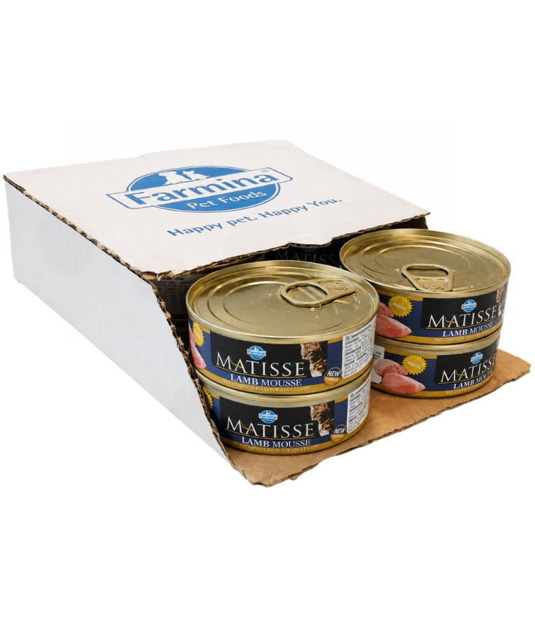 Farmina - Matisse Lamb Mousse, Lamb & Herring, Complete Wet Cat Food for Adult Cats - 85 g