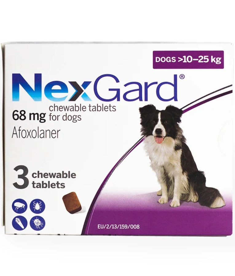 Nexgard - Tick and Flea Protection - 10-25KG