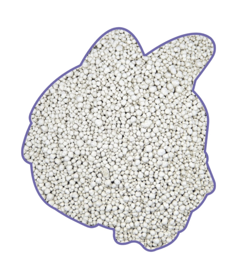 Mr. Cat - La Zero, Lavender Cat Litter, Clumping Bentonite With 400% Absorption, For Cats - 10L (8 kg)