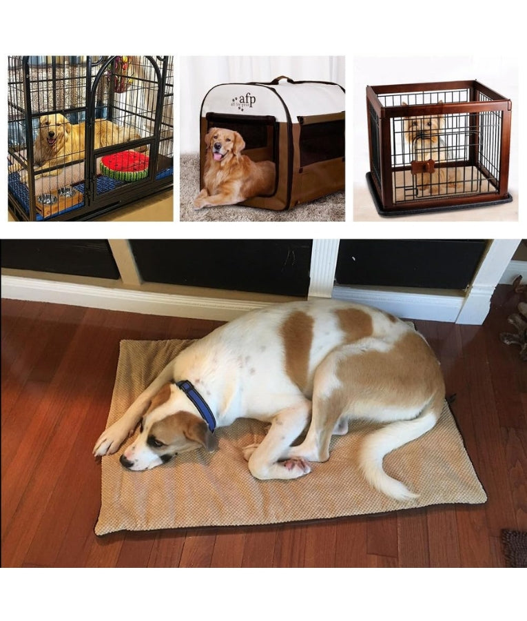Pawise - CozyTime Teflon Dog Mat, Waterproof Padded Cushion, For Dogs - XS-S-M-LXL