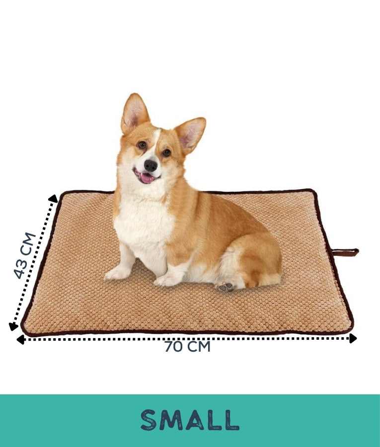 Pawise - CozyTime Teflon Dog Mat, Waterproof Padded Cushion, For Dogs - XS-S-M-LXL