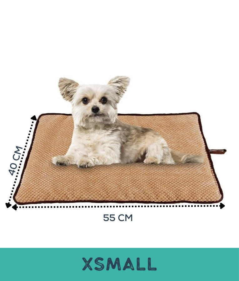 Pawise - CozyTime Teflon Dog Mat, Waterproof Padded Cushion, For Dogs - XS-S-M-LXL