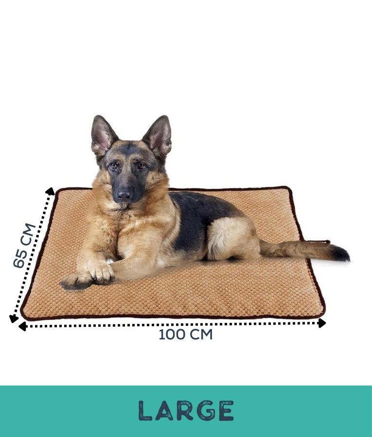 Pawise - CozyTime Teflon Dog Mat, Waterproof Padded Cushion, For Dogs - XS-S-M-LXL
