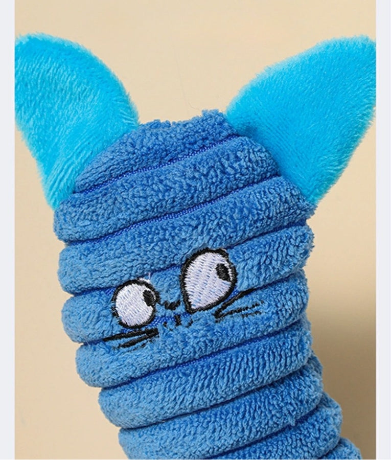 M-Pets - Herby Catnip Toy, Plush Cat-Shaped Design With Catnip Filling, For Cats - 10 x 7 x 1.5 cm