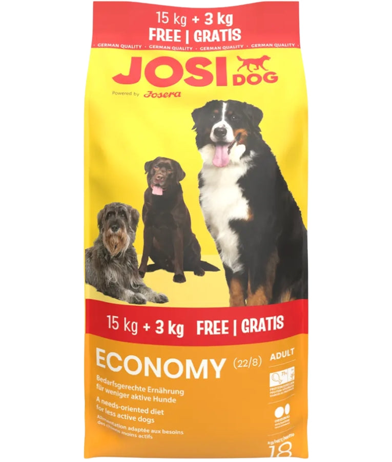 Josera - JosiDog Economy, Adult, For Dogs - 15+3kg FREE