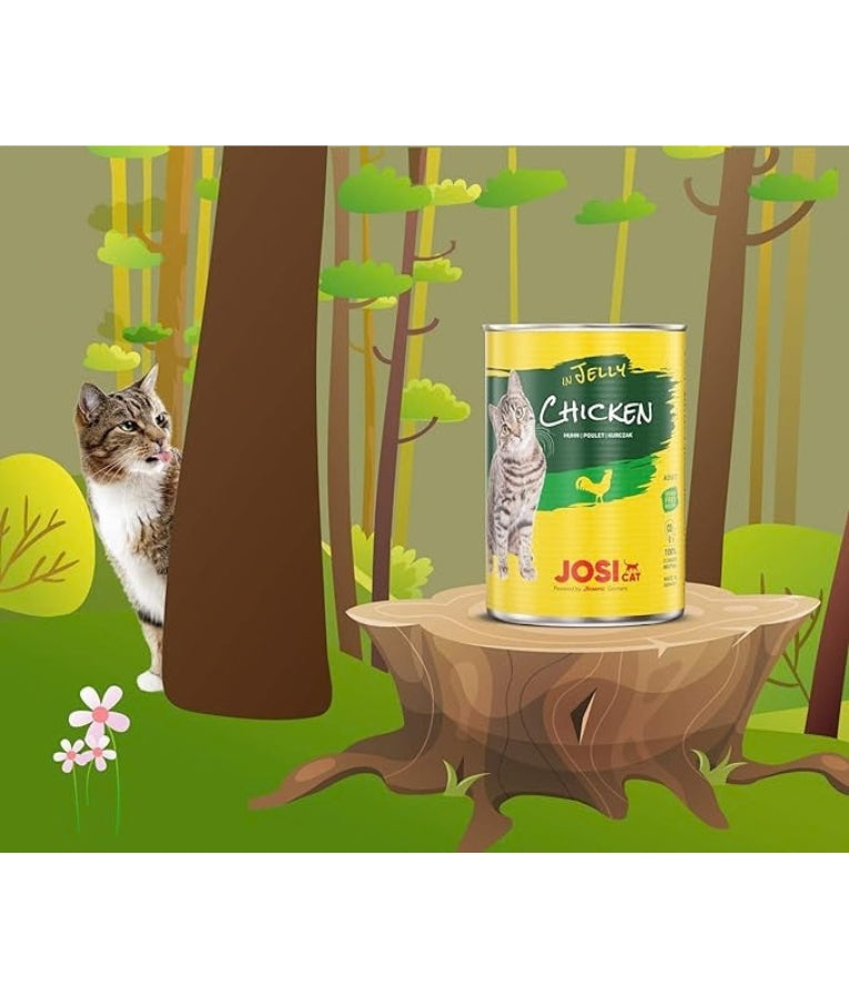 Josera - JosiCat Chicken In Jelly, Grain-Free, Adult, Wet Cat Food - 400g