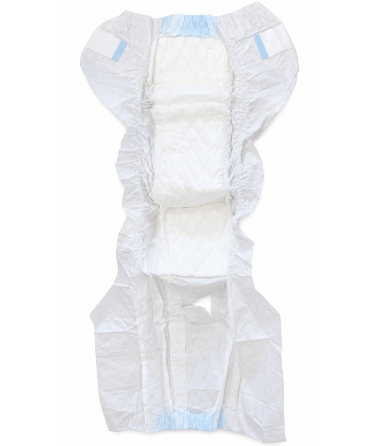 Hushpet - Disposable Diapers, Velcro Side Tabs & Super Absorbent Core, For Female Dogs - XL 25-40kg, Pack Of 12