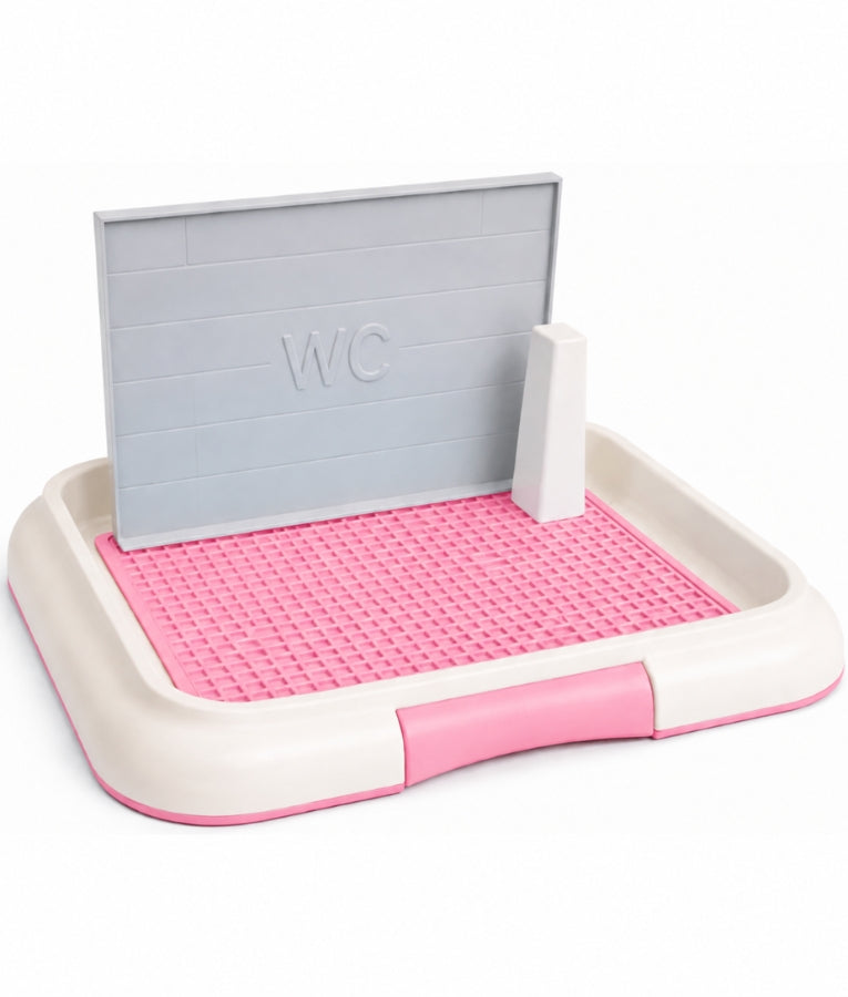 Pee Pad Holder for Dogs, Pink/Blue Small 46.5x35 cm