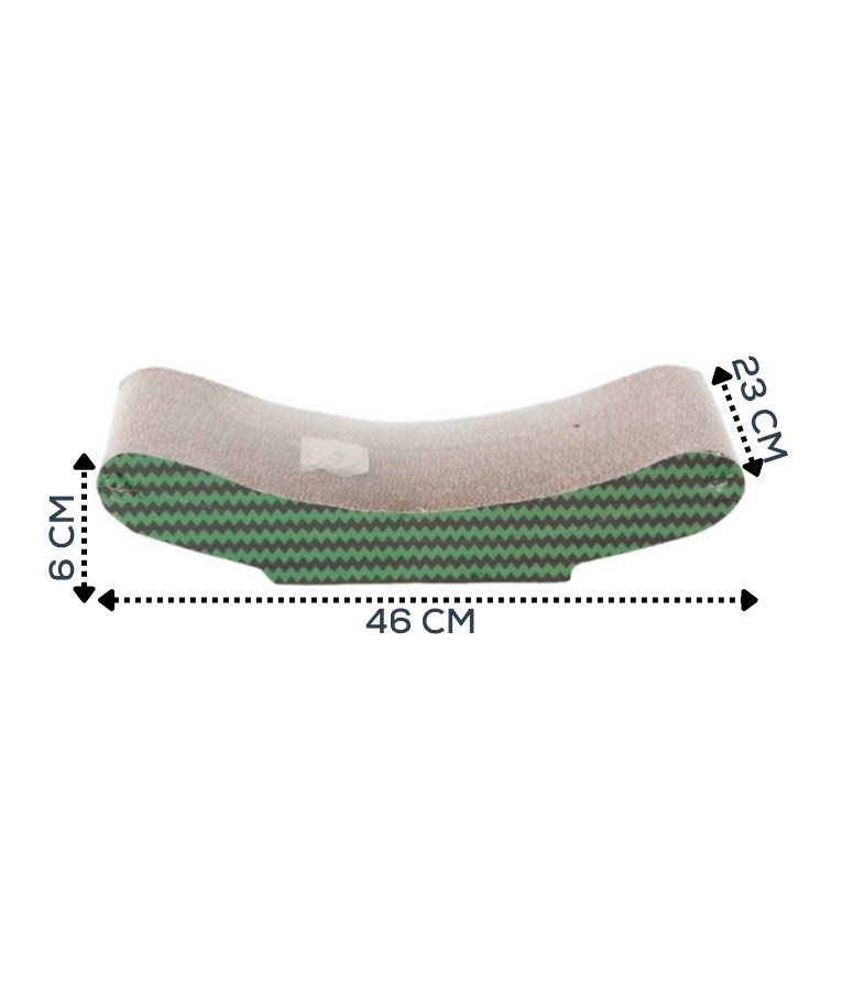 Pawise - Lounge Chair Cat Scratcher L46xW23 xH6 cm