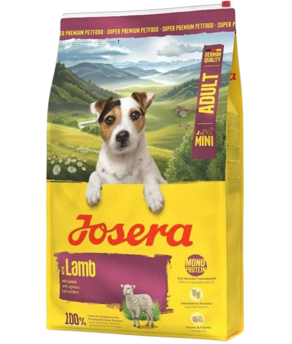 Josera - Miniwell Dry Dog Food – Poultry & Rice Small-Breed Adult, Small Kibble Size for Dental & Skin Support – 4.5 kg