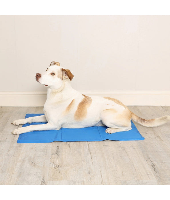 Pawise - Cooling Gel Pet Mat, Self-Cooling, Non-Toxic Gel, Foldable for Dogs & Cats - S, M, L