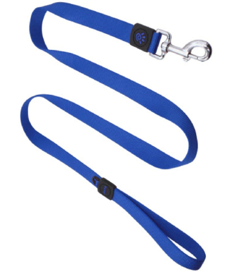 Doco - Nylon Leash, Blue, Heavy-Duty 360° Swivel Hook, For Dogs - 120cm