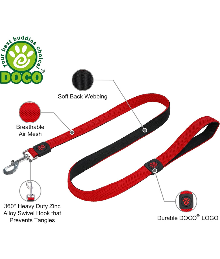 Doco - Nylon Leash Orange
