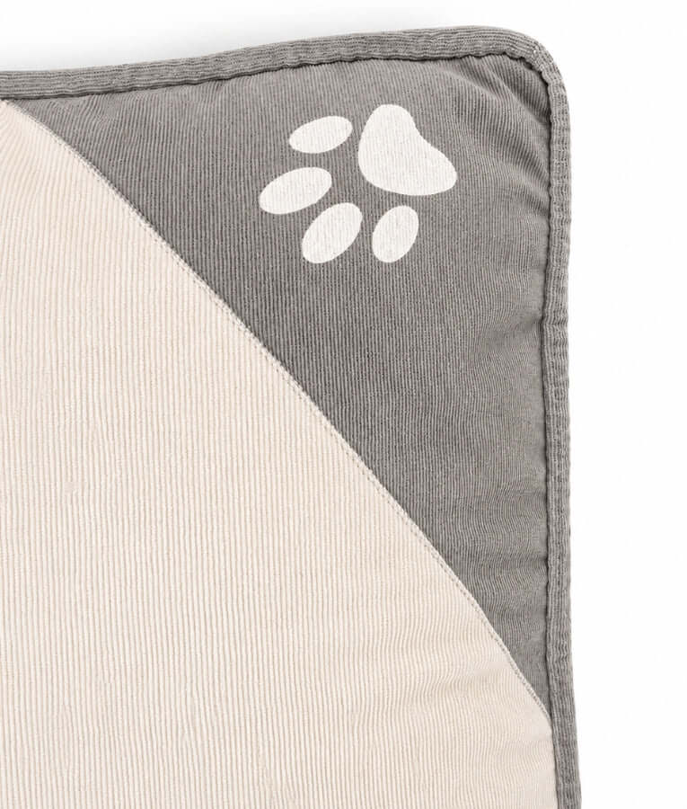 King Queen - Plush Pet Bed, Removable Washable Cover, Everyday Comfort - 90 × 65 × 20 cm