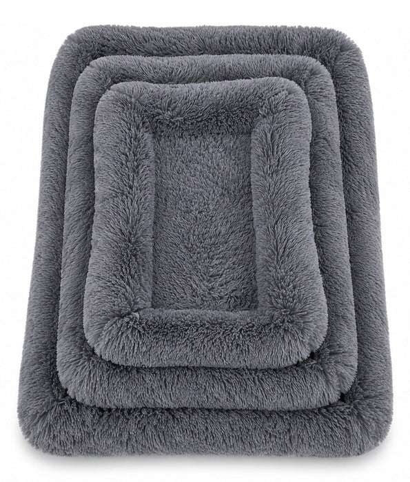 PawComfort - Plush Calming Pet Bed, Ultra-Soft Long Fur Comfort for Dogs & Cats - S, M, L