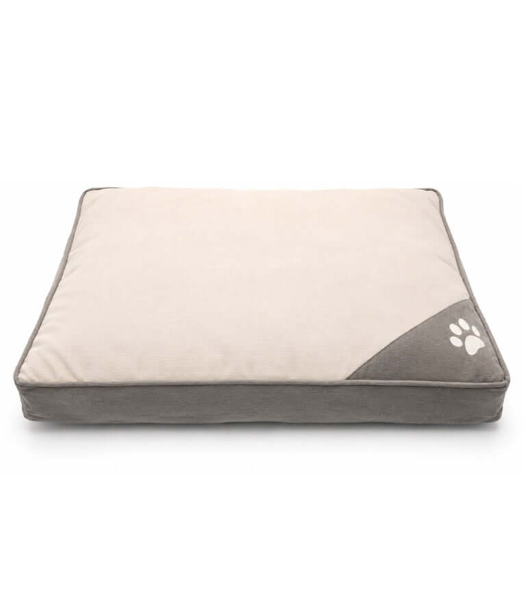 King Queen - Plush Pet Bed, Removable Washable Cover, Everyday Comfort - 90 × 65 × 20 cm