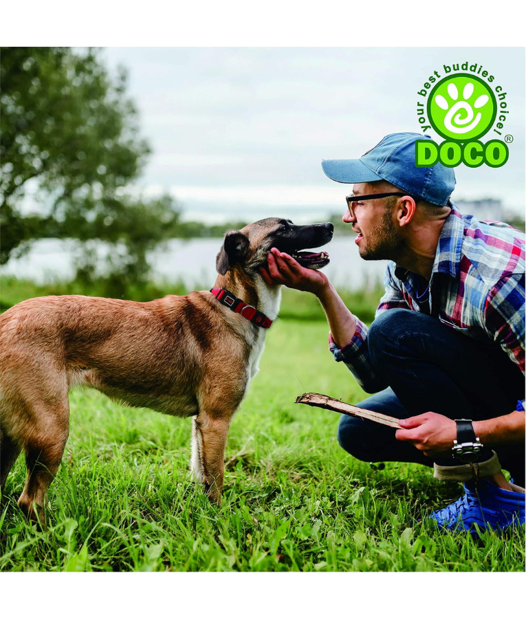 Doco - Dog Nylon Collar Pink