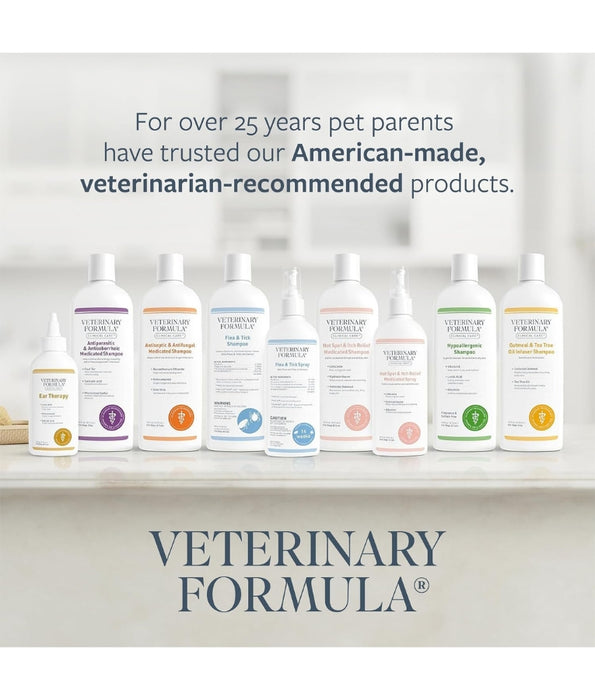 Synergy Labs - Veterinary Formula Advanced - Hot Spot & Itch Relief Medicated Spray, Analgesic & Anti-Inflammatory With Lidocaine & Hydrocortisone, For Dogs & Cats - 236 ml