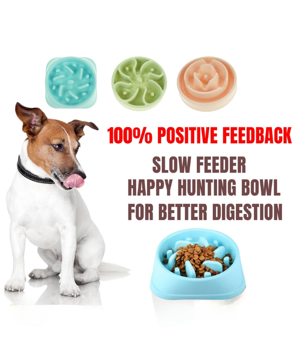 Happy Hunting - Slow Feeder Dog Bowl - 20 cm
