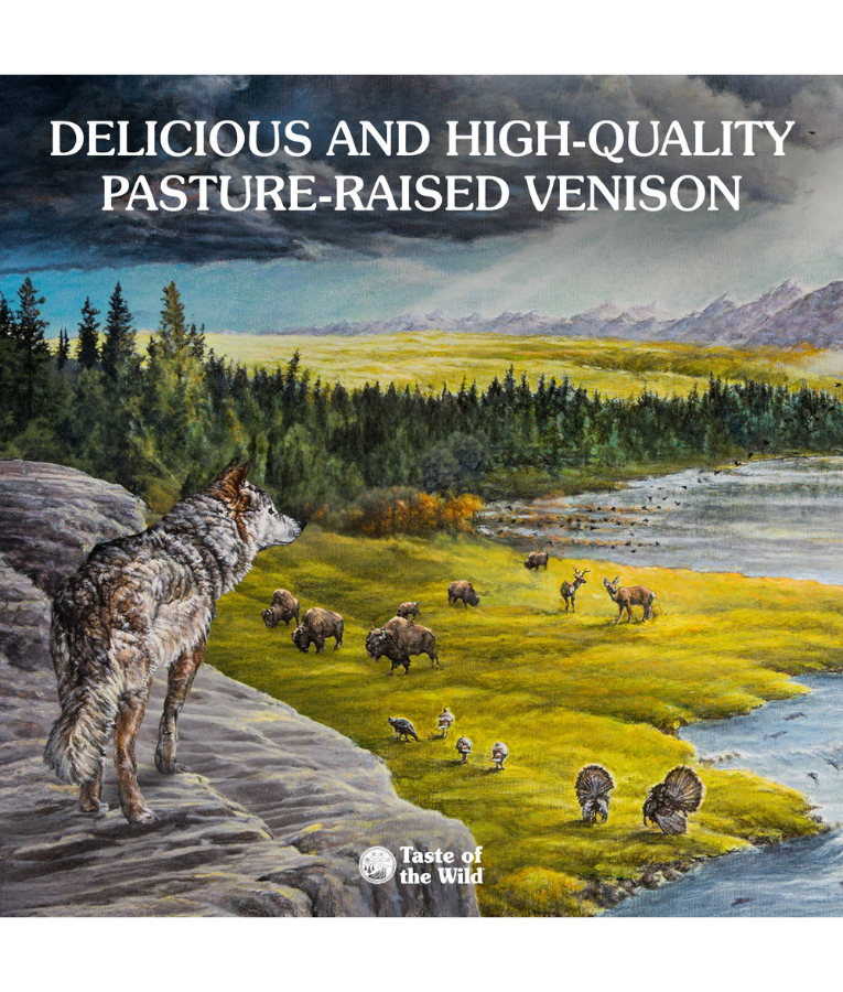 Taste of the Wild - Appalachian Valley Venison & Garbanzo Beans, Grain-Free, Adult, Small Breed, Dry Dog Food - 2.27 kg