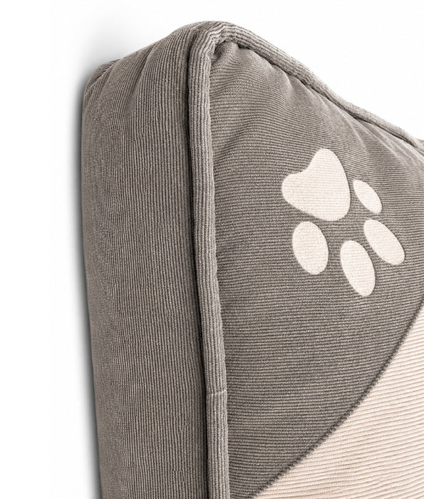 King Queen - Plush Pet Bed, Removable Washable Cover, Everyday Comfort - 90 × 65 × 20 cm