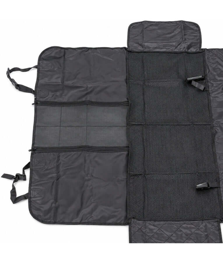 Car Seat Cover, Hammock Design With Velcro Pocket & Mesh Window, For Dogs - 200 x 130cm (Folded: 140 x 45cm)