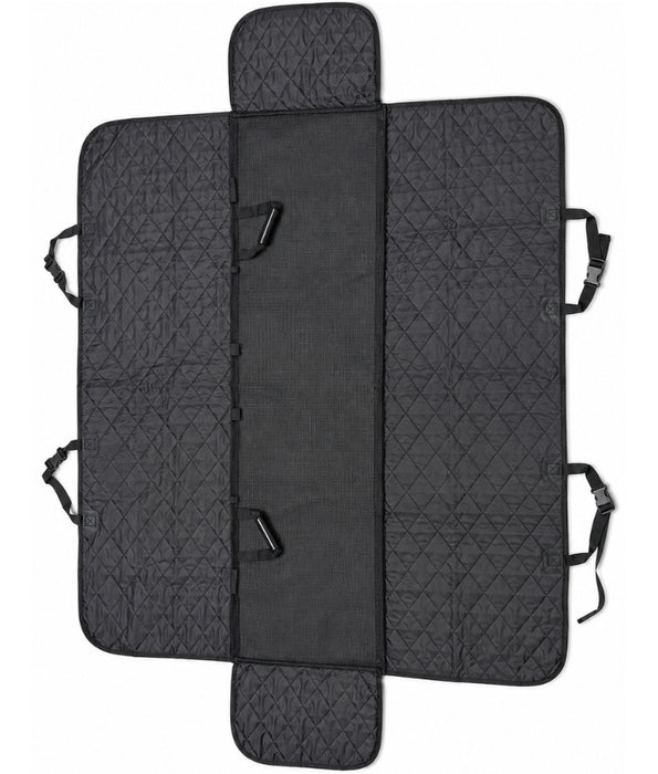 Car Seat Cover, Quilted Hammock Design With Velcro Seatbelt Openings, For Dogs - 140 x 45cm