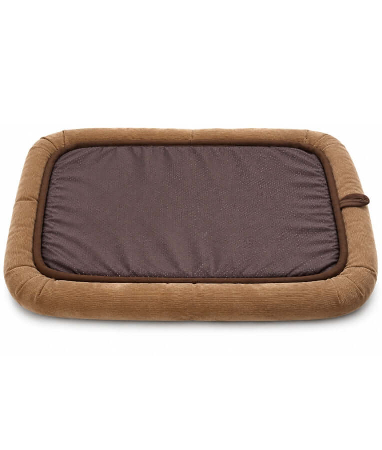 King Queen - Plush Pet Mattress, Raised Bolster Edge, Dog & Cat Bed - 60 × 45 × 6 cm