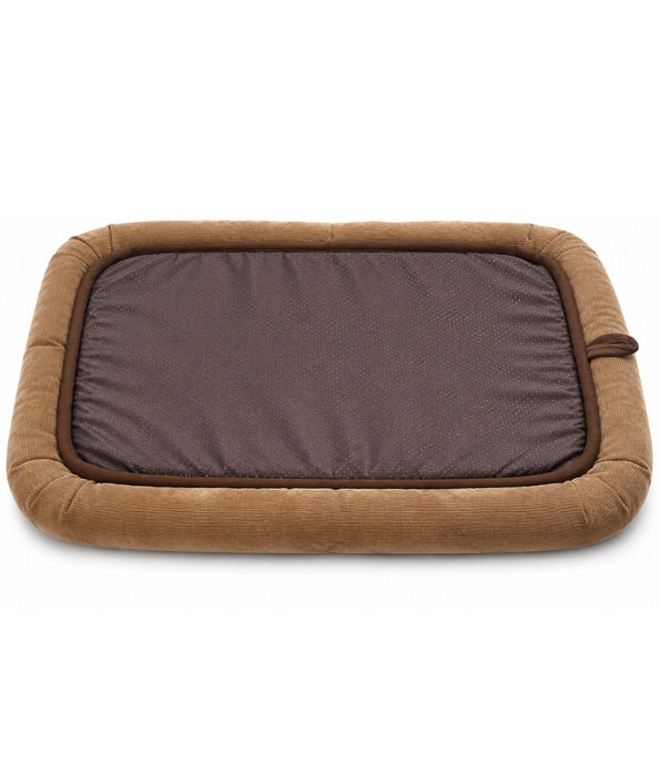 King Queen - Plush Pet Mattress, Raised Bolster Edge, Dog & Cat Bed - 60 × 45 × 6 cm