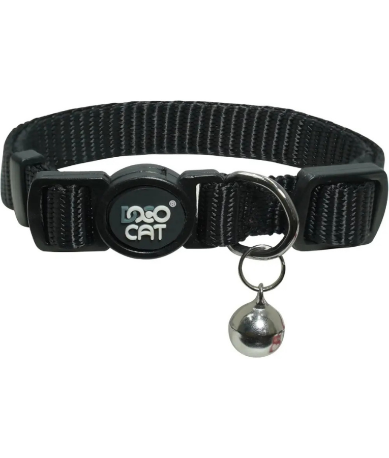 Doco - Signature Cat Collar Black