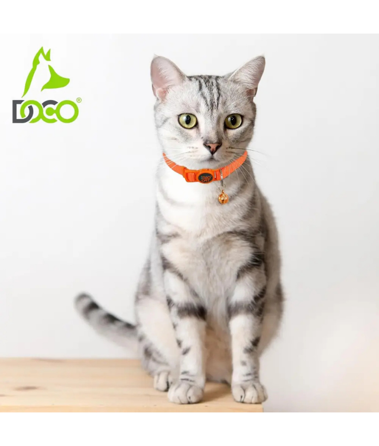 Doco - Signature Cat Collar Black