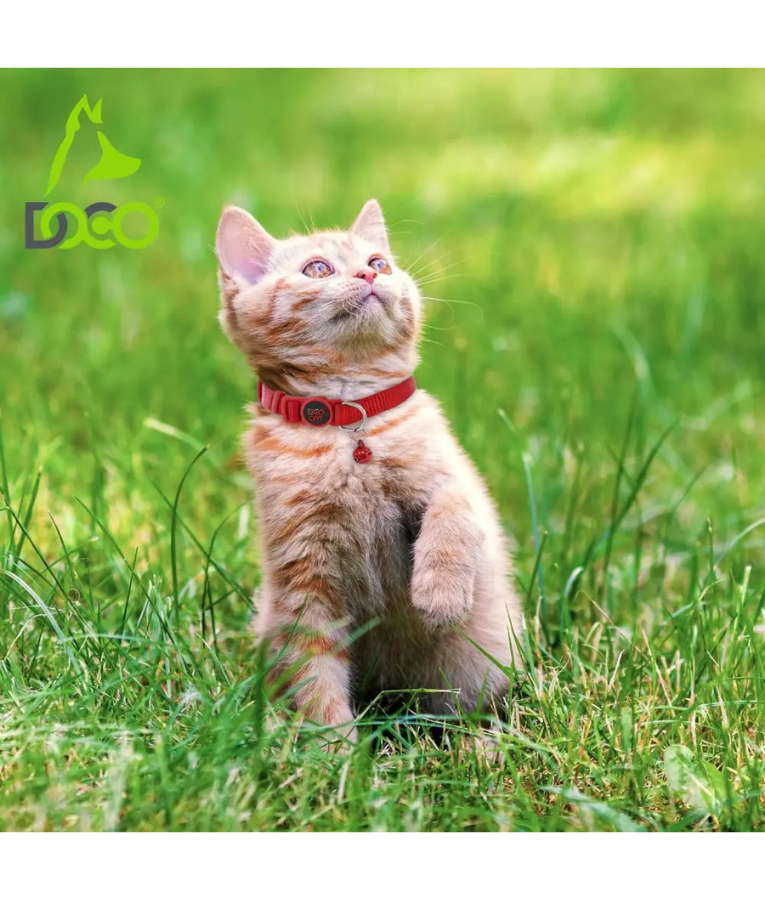 Doco - Signature Cat Collar Black