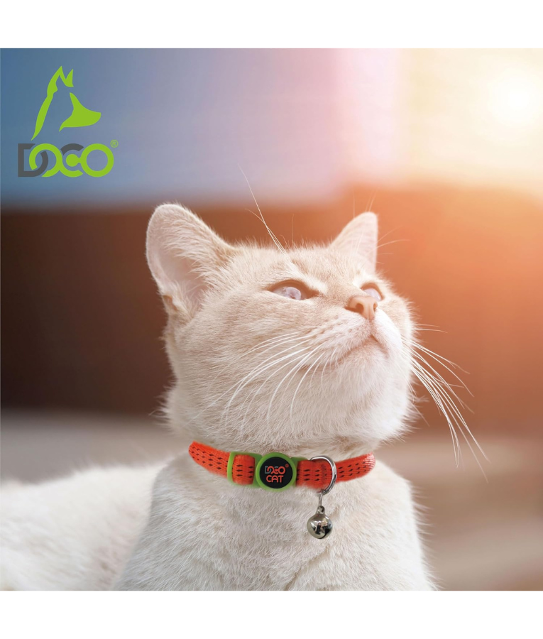 Doco - Signature Cat Collar Lime