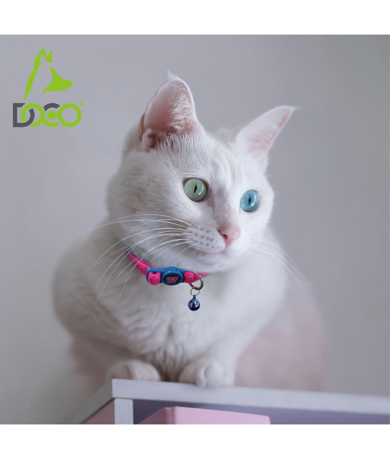 Doco - Signature Cat Collar Lime