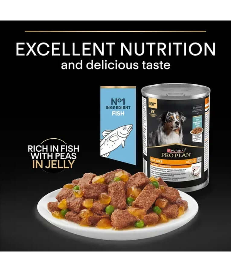 Purina - Pro Plan, Everyday Nutrition Fish in Jelly, Adult, Wet Dog Food - 400g