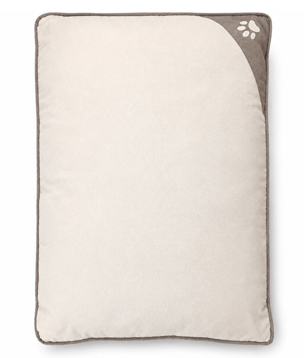 King Queen - Plush Pet Bed, Removable Washable Cover, Everyday Comfort - 90 × 65 × 20 cm