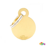 ID Tag - Basic Aluminum Circle