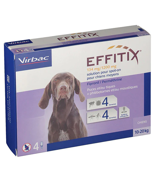 Virbac - Effitix 10-20kg (PER ONE PIPETTE) Virbac