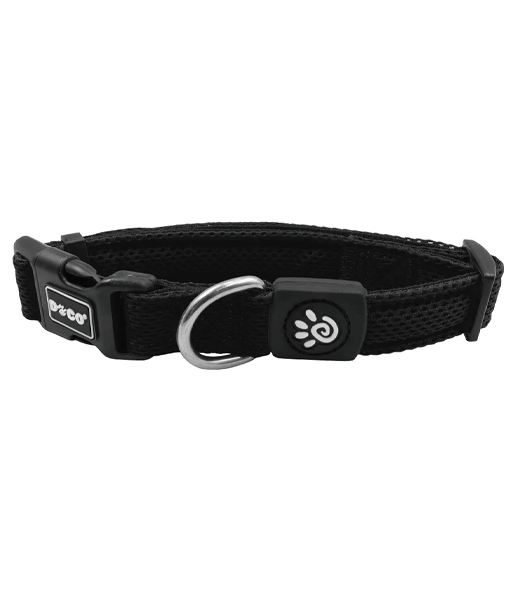 DOCO Puffy Mesh Collar Black
