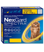 Nexgard Spectra - 3.5kg-7.5kg