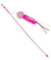 Duvo - Playing Rod Feathered Ball - Mix