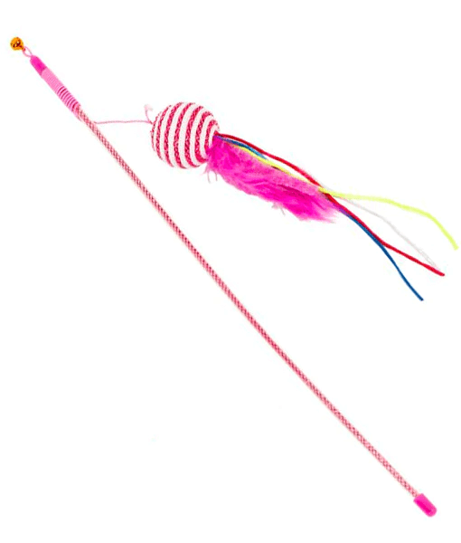 Duvo - Playing Rod Feathered Ball - Mix
