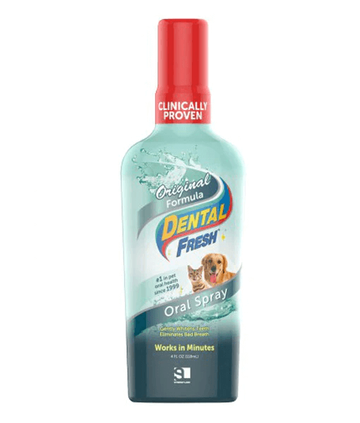 Synergy Labs - Dental Fresh, Oral Spray For Dogs & Cats - 118ml